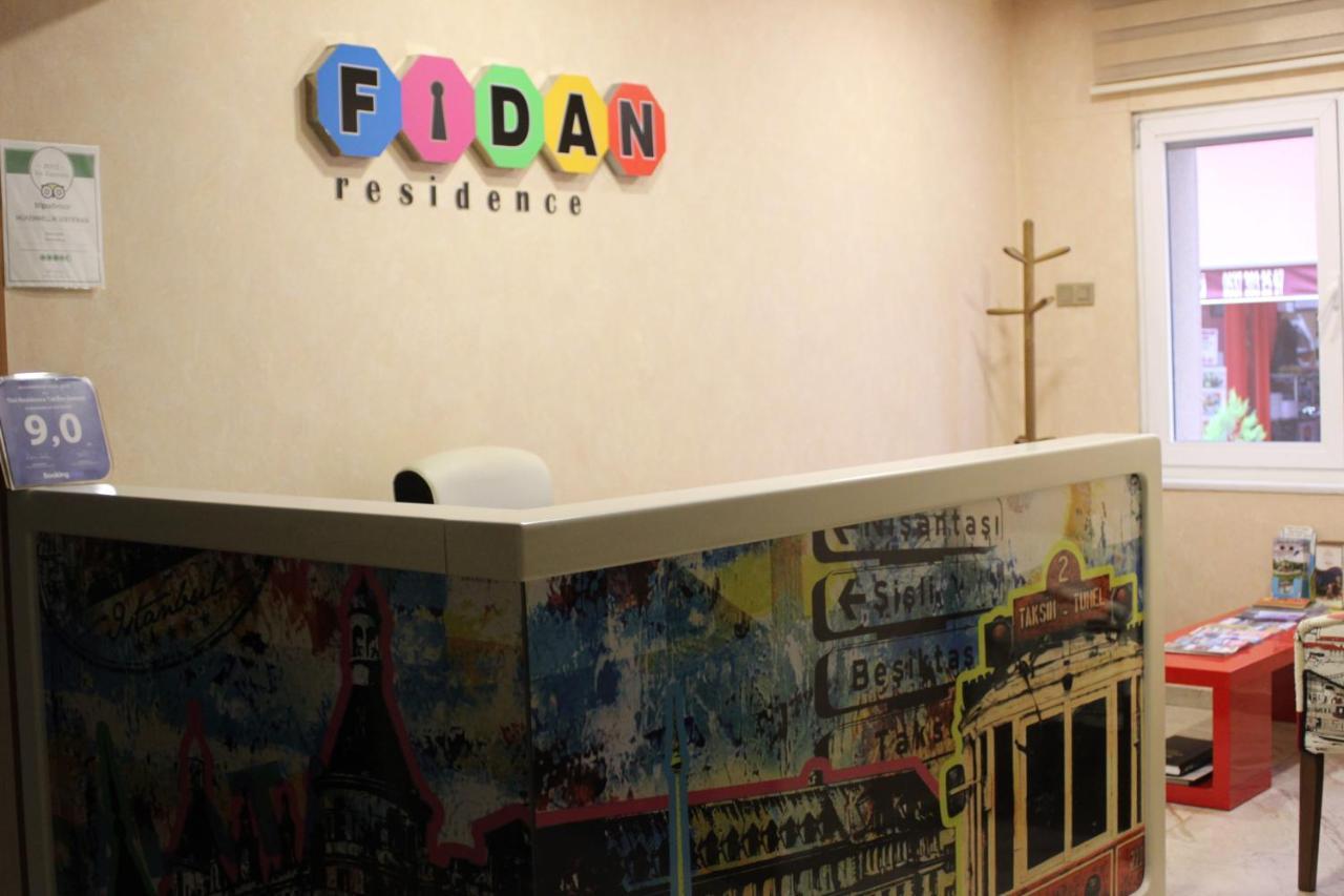 Fidan Residence Taksim Deluxe Isztambul Kültér fotó